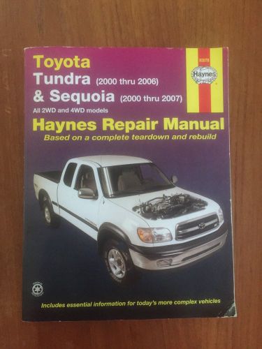 Toyota tundra manual