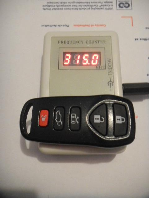 04-08 nissan quest keyless entry key fob  fcc id: kbrastu51