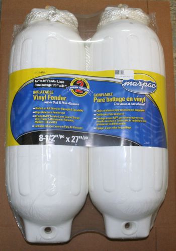 Marpac 2-pak fender kit 8.5"x27" white