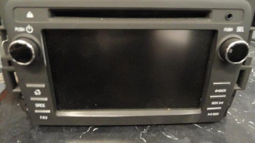 2013 chevrolet traverse am fm xm hd radio cd player w/display screen opt uhu