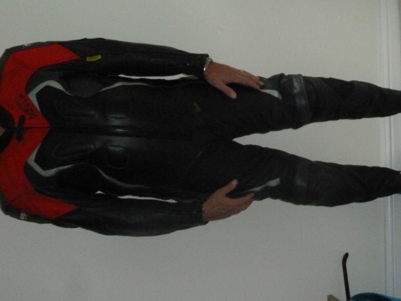 Akito one piece motor cycle leather suit, US $10.00, image 3