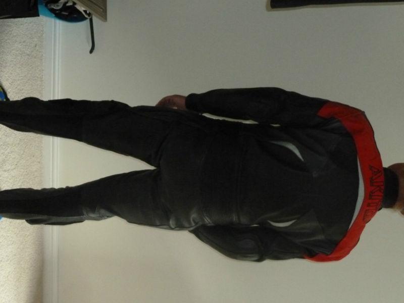 Akito one piece motor cycle leather suit, US $10.00, image 5