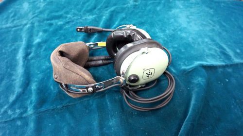 David clark h10-13-s pilot gear headset with microphone mic