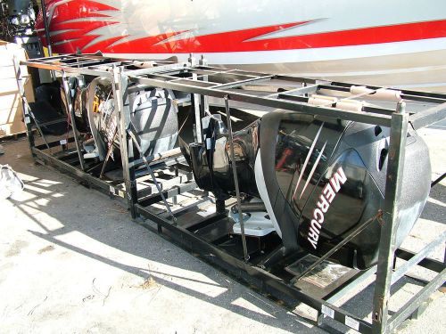 2005 mercury verado 250 hp 25" xl &amp; cxl pair w/ dts rigging &amp; steering 400 hrs