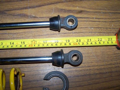 Arctic cat front suspension gas shocks &amp; springs firecat sabercat crossfire f lx