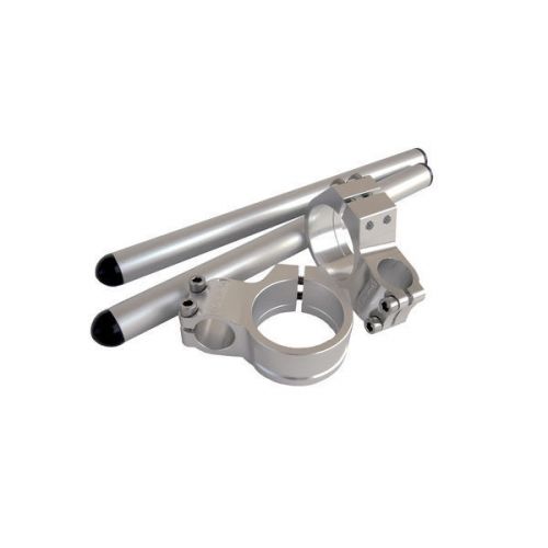 Vortex cl0054 clip-ons 54mm (7 degree) silver kawasaki zr1000 z1000 2003-2013