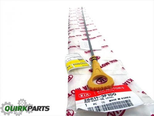 2009 kia borrego 4.6l engine oil level dipstick genuine oem new 26611-3f100