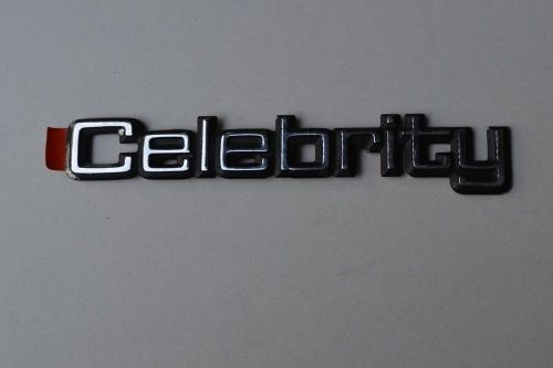 1982-1990 chevy celebrity emblem logo insignia oem