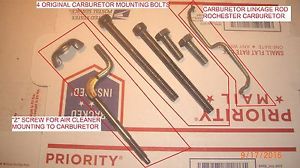 68-74 cadillac 472 500 4 bbl rochester quadrajet carburetor screw bolt original*