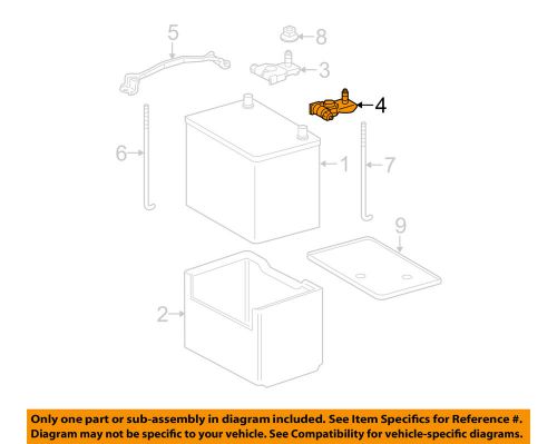 Toyota oem-battery terminal-negative term 9098206059
