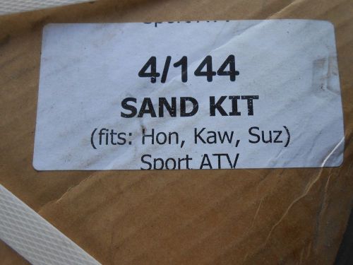 Set of front sand kit tires, 4/144, alloy rim