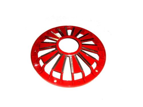 2x 10 inch double red wheel rim tubeless for vespa scooters
