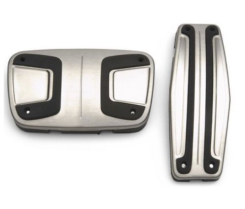 Oem stainless pedal covers a/t for gm chevrolet sonic / aveo 2012+ a/t
