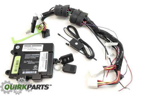 2009-2013 mazda 6 remote engine start system no push button start oem new