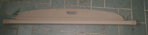 Oem genuine mercedes ml class cargo cover/shade beige tan 2013 luggage shield