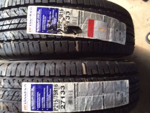 2 new p215/75r16 bf goodrich long trail t/a tour 101t 215 75 16 lt truck 27133