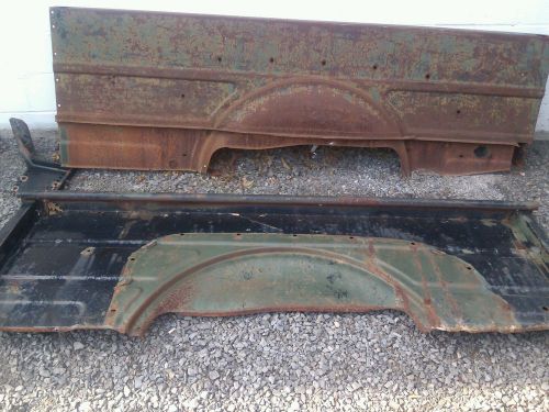 1957, 58, 59 dodge sweptside puckup bedsides