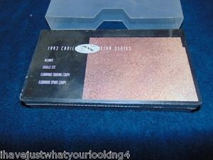 New factory oem 1993 93 cadillac northstar series dealer advertising vhs tape