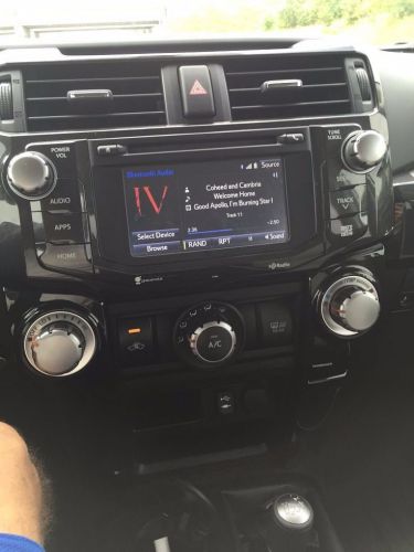 Toyota 4runner 2015 oem gps navigation system mp3 apps