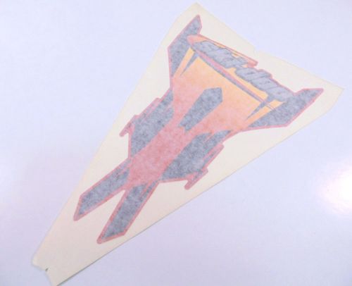 2003 genuine ski-doo rev mxz 600 ho 800 center front hood oem decal 516001626