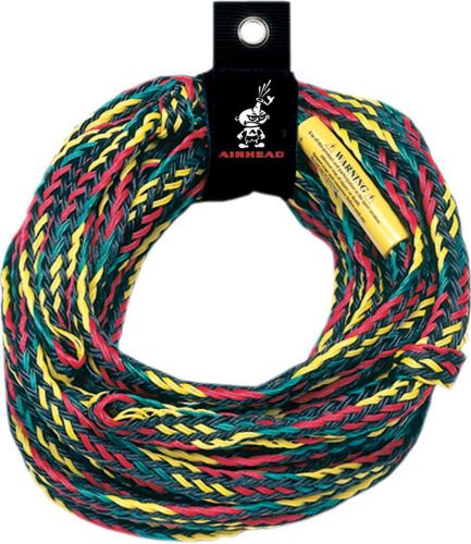 New jet logic airhead four-rider tow rope, multi-color, 9/16&#034; x 60&#039;