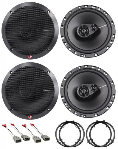 2002-2005 honda civic si (3-door) rockford fosgate (4) 6.5&#034; speaker replacements
