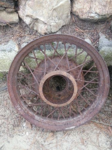 Vintage wire wheel