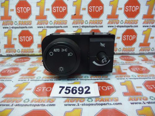 07 08 09 10 11 12 13 chevrolet silverado 1500 headlight/ dimmer light switch oem
