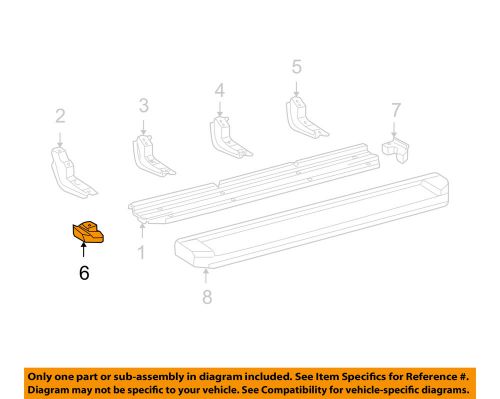 Toyota oem 07-16 tundra exterior-cab-running board protector right 517180c020