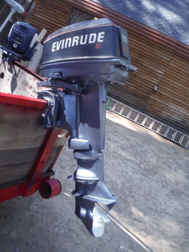 1992 evinrude  28hp special longshaft  outboard electric start