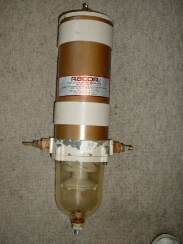 Racor 1000fg diesel fuel filter/water separator, 3 gpm, requires 2020sm filter