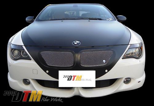 Bmw 6 series e64 dtm style front lip spoiler body kit
