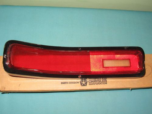 Nos mopar 1970 plymouth fury i &amp; ii right taillight lens