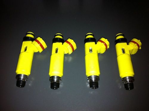 4x 430cc denso fuel injectors mitsubishi colt czt ralliart version r 4g15 4g15t