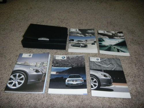 2005 bmw 525i 530i with navigation owners manual set with free shipping