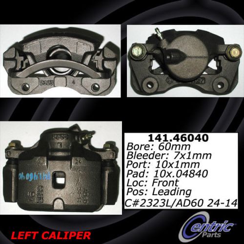 Disc brake caliper-premium semi-loaded caliper front left centric 141.46040