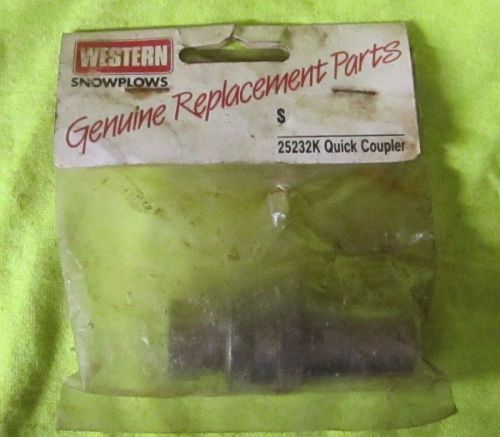 Genuine oem western quick coupler part # 25232k