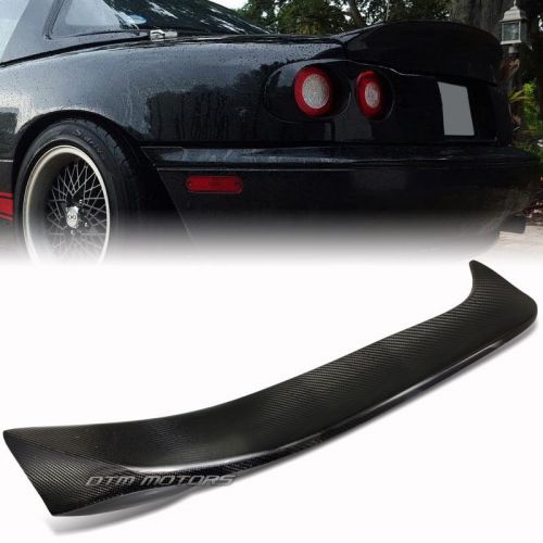 High quality **real** carbon fiber rear trunk spoiler wing for 90-97 mazda miata