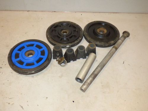 B14 snowmobile track roller idler idle bogie boggie wheel rear axle shaft spacer