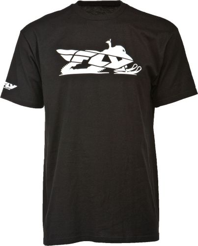 Fly racing black primary t-shirt tee