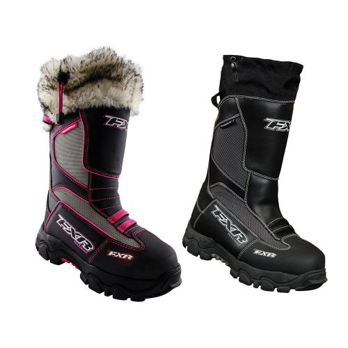 2016 fxr racing mens &amp; womens excursion winter snowmobile snow boots sizes 4-13