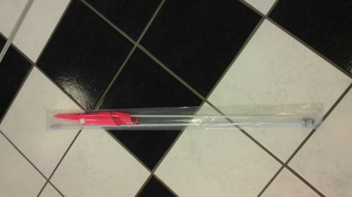 Atv snowmobile and bike orange flag whip with fiber glass 6 foot pole 2 piece