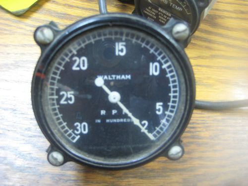 Aircraft waltham tachometer  june 21 1946 tach