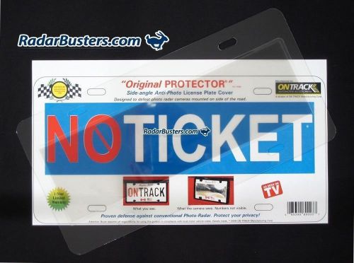 Photo license plate cover - stop getting camera tickets today!