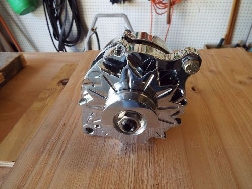 Old style ford alternator, chrome plated, new