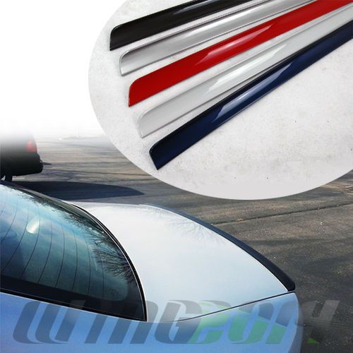 Painted color acura cl s-type 2nd trunk lip spoiler wing 2d coupe 2001-2003 ◣