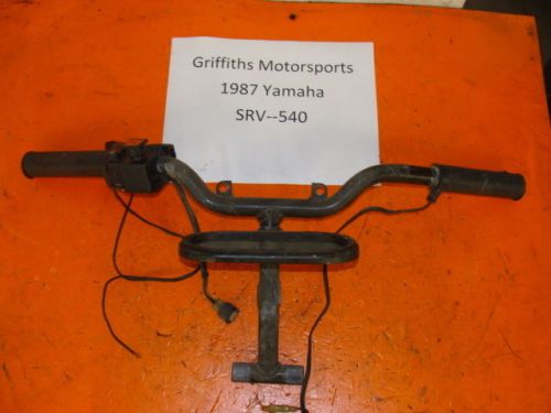 87 86 85 84 yamaha srv 540 bars handlebar thumb throttle kill switch handle bar