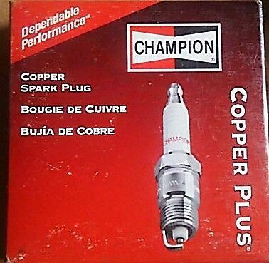 Champion spark plugs copper plus #587 #h8c set of 4 plugs