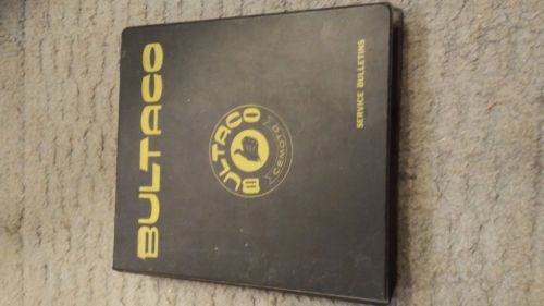 Bultaco factory service bulletins