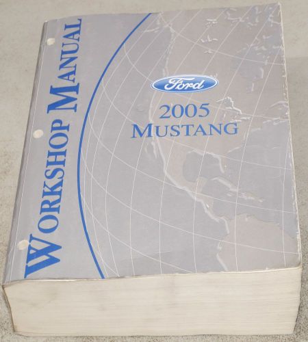 2005 genuine ford mustang workshop service shop manual